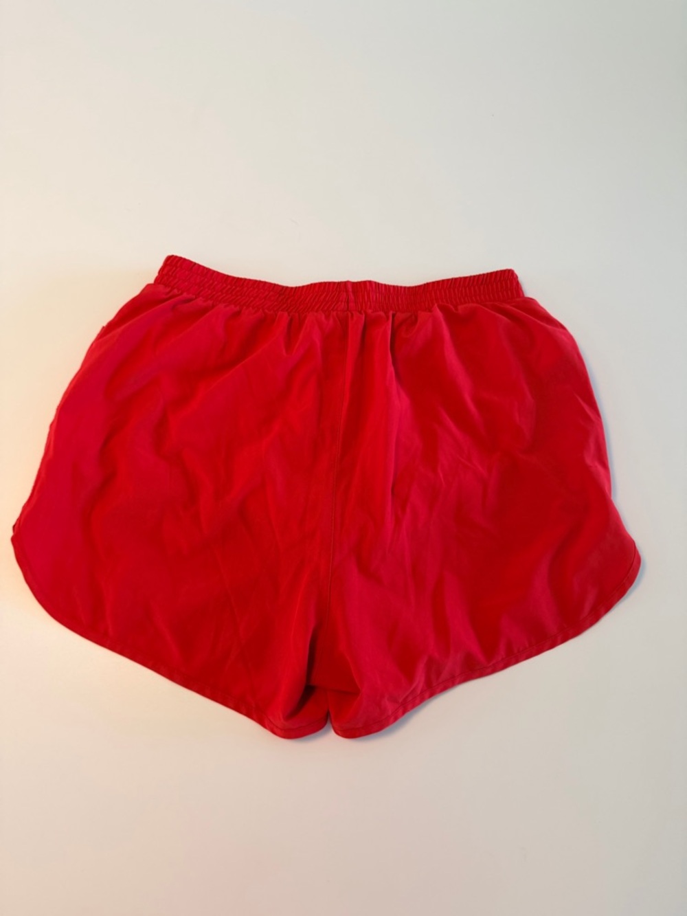 Baleaf Size S Womens Red Stretch Waist Lined Pocket Running Shorts, Lightweight - Picture 11 of 15